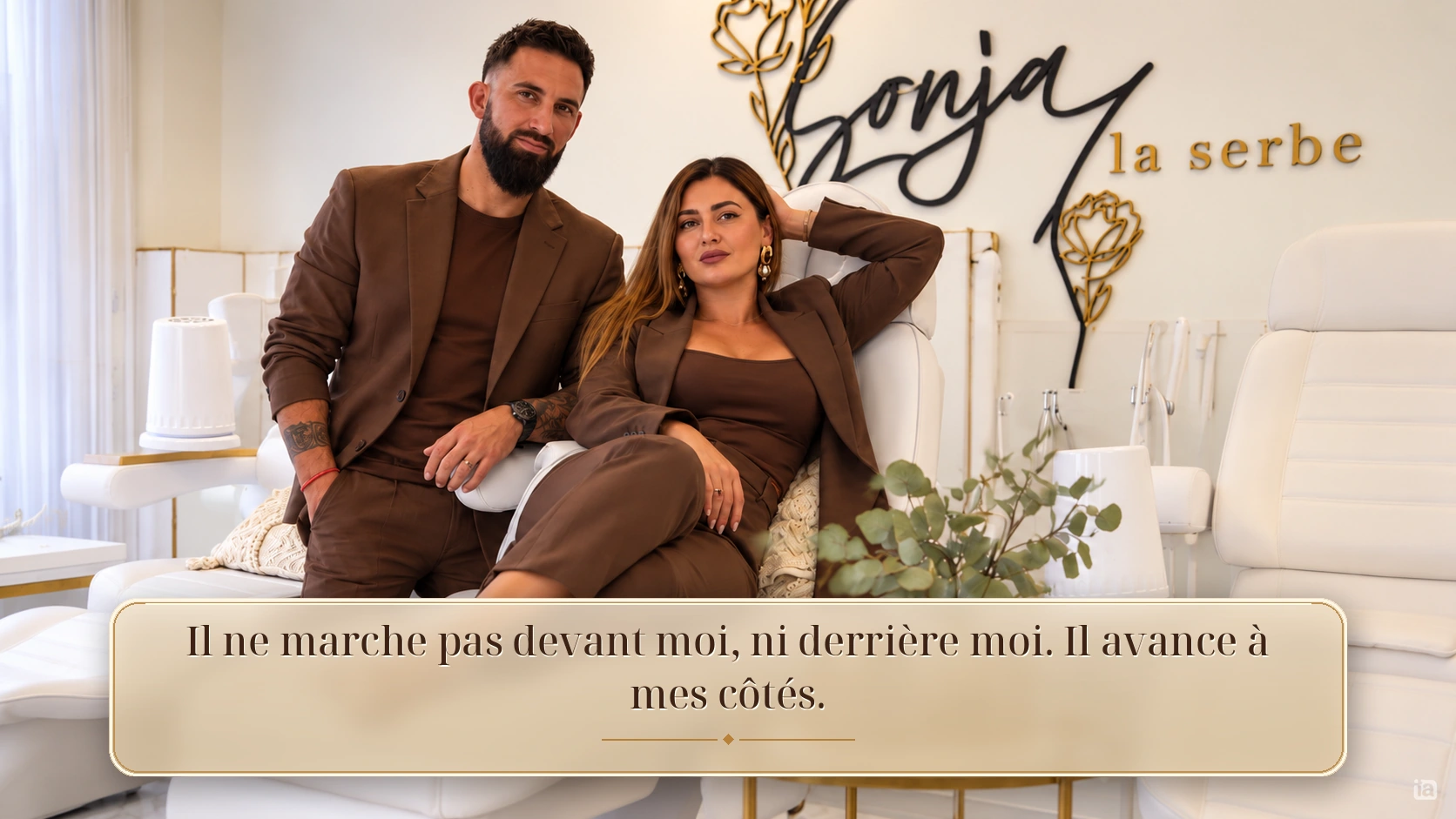 Sonja et son mari dans l’académie